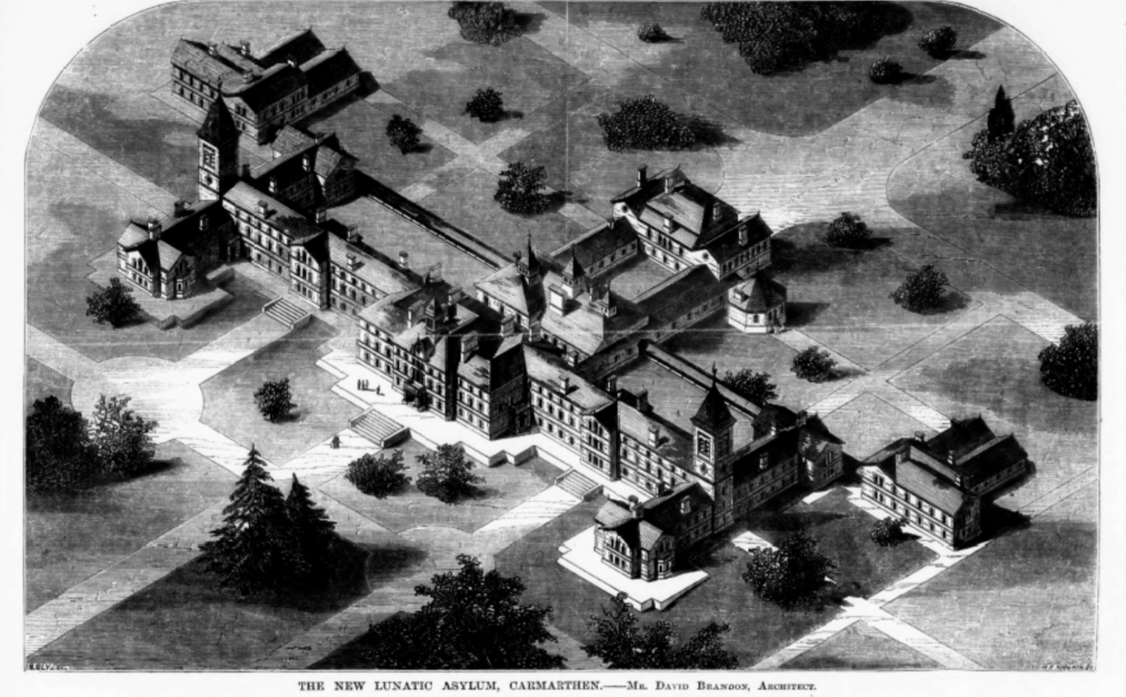 Historic St David's Hospital building